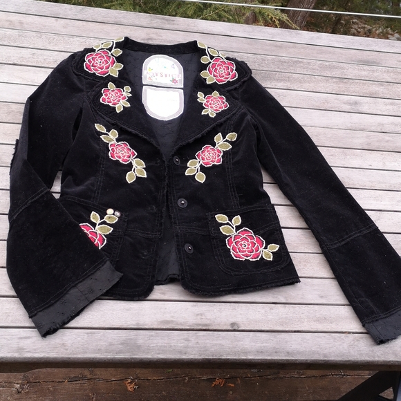 Joystick corduroy embroidered blazer - Picture 2 of 16